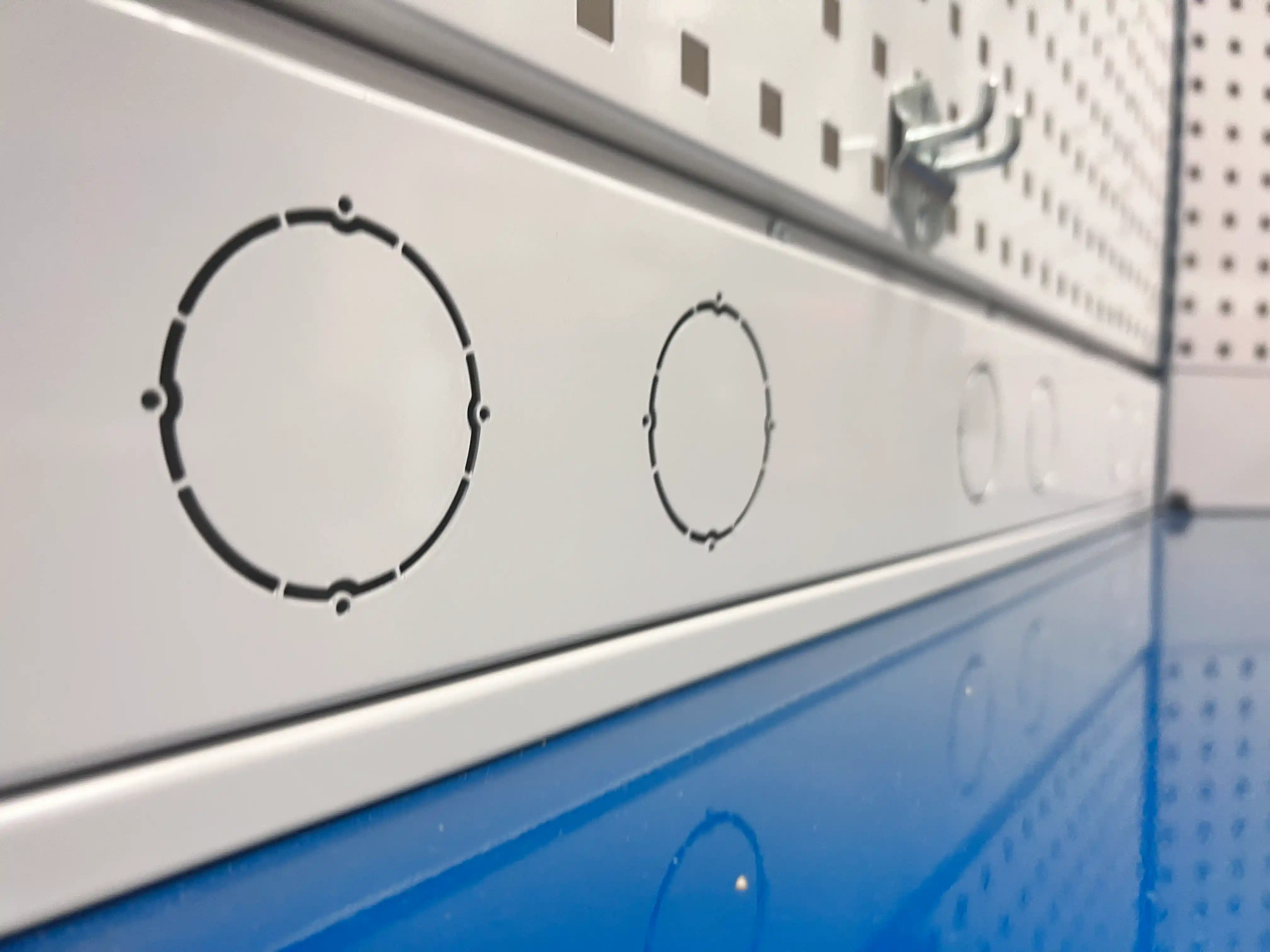 CTR 1602.L26.5-2F Верстак слесарный 2165x1593x743 мм