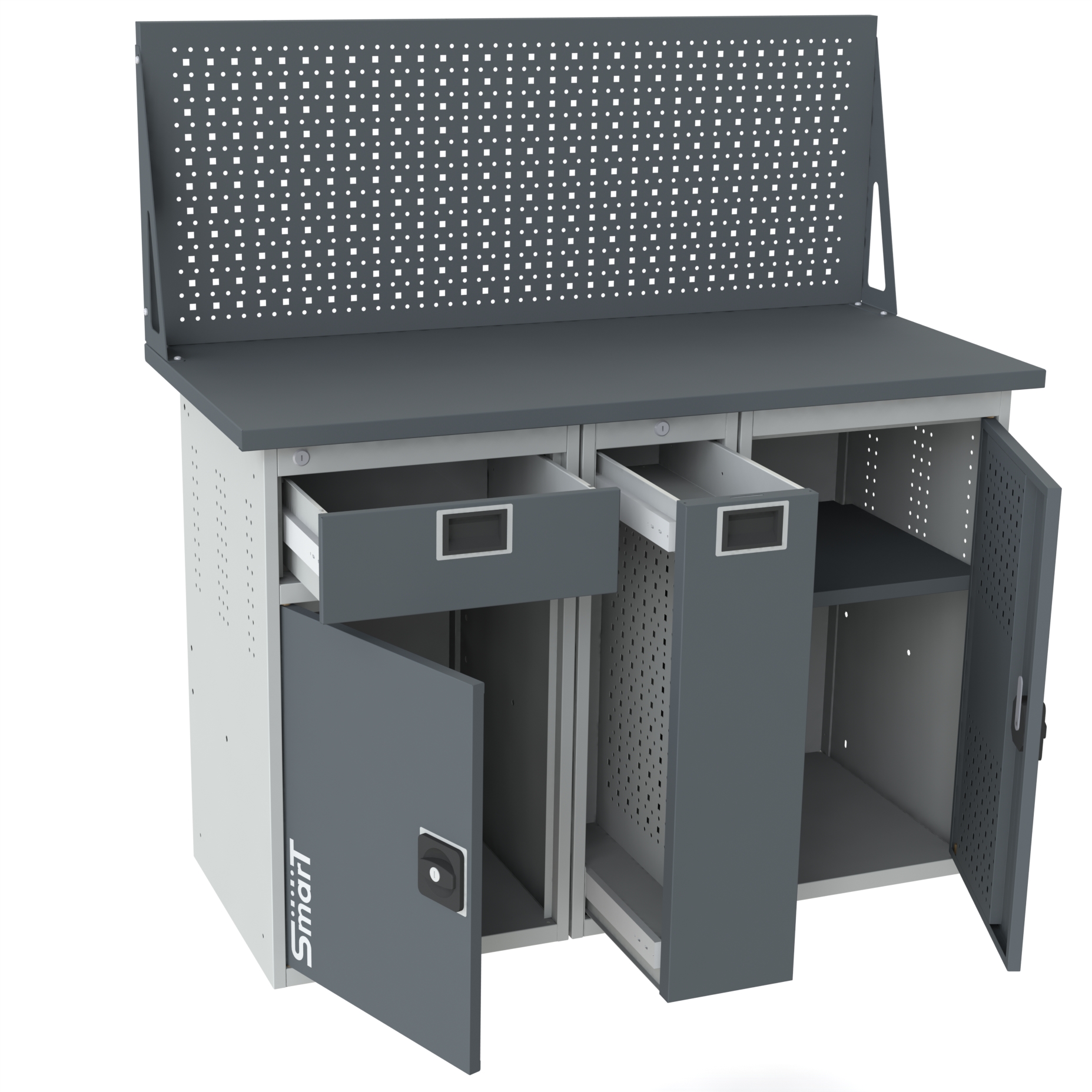 КГ050958 Верстак SMART 1280.1-1.P.1.d 1364x1286x605 мм
