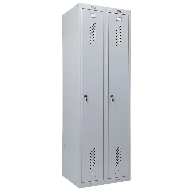 ML 21-60 (ML-11-30 + ML-01-30) Шкаф для раздевалок ПРАКТИК усиленный 1830x600x500 мм