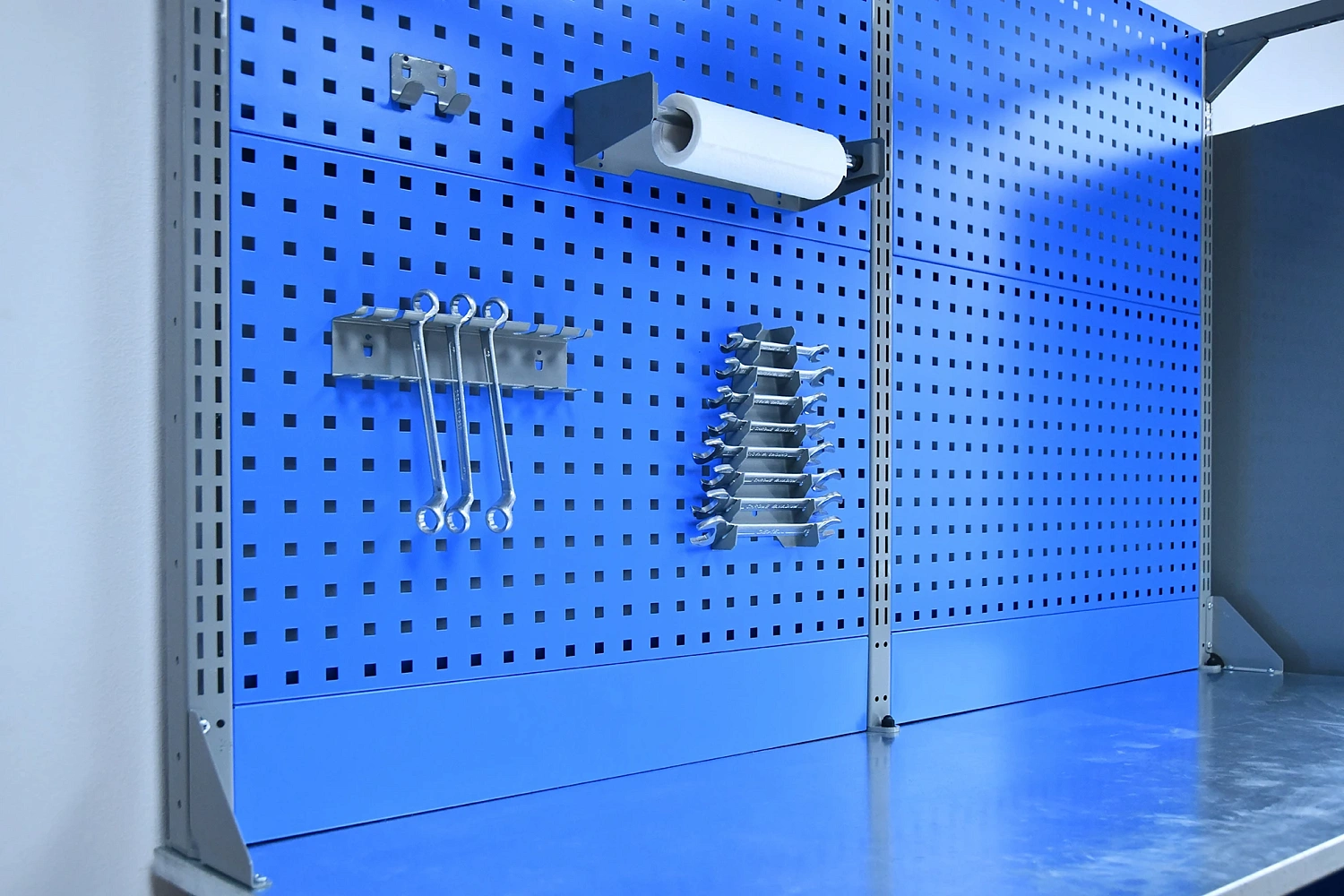 TNC 181.57.2-1 Верстак слесарный двухтумбовый 1470x1796x696 мм